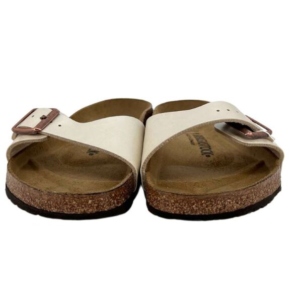 Birkenstock Women's Madrid Sandals | Graceful Pearl White | Size 8 - Picture 2 of 7